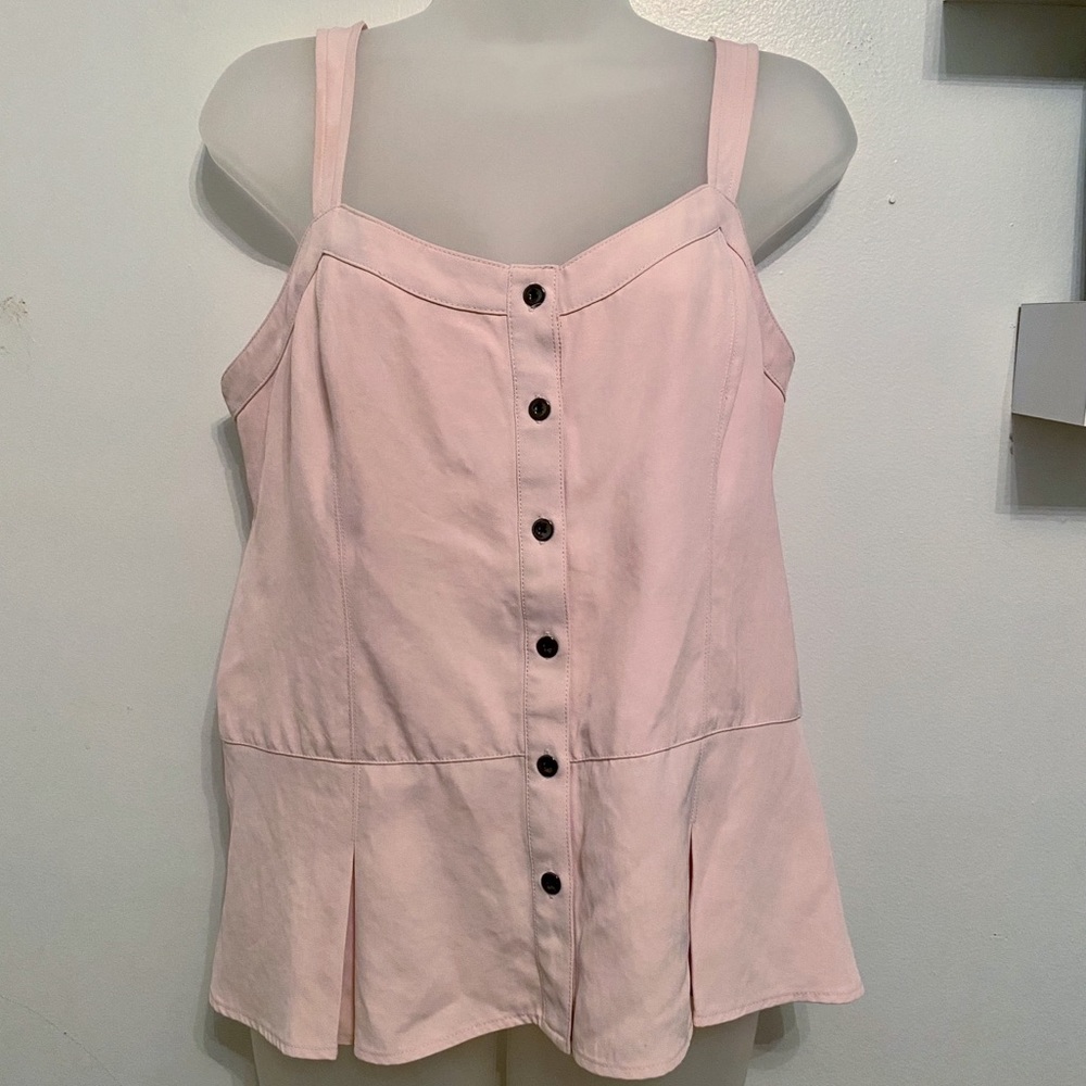 NWOT Banana Republic button down tank size 4